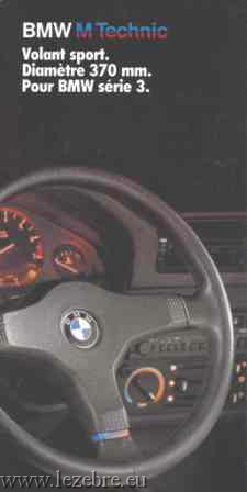 BMW volant steering wheel